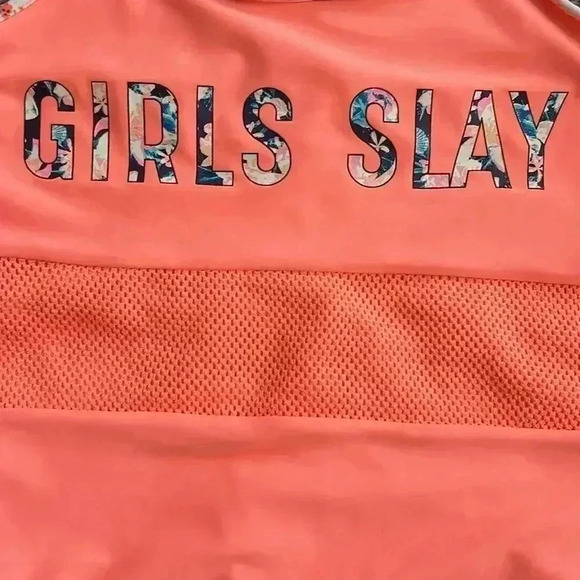 Girls, Ideology matching one piece bathing suits. Size XL - Picture 4 of 10